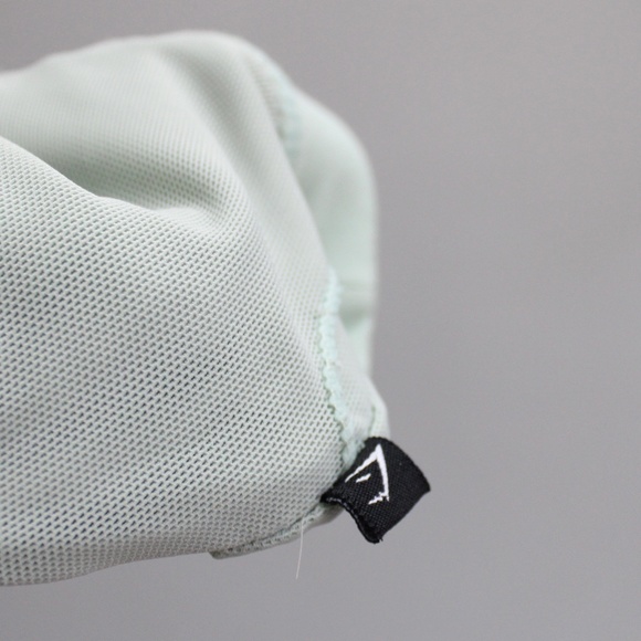 Gymshark Green Logo Recess Sports Bra Size Medium - Picture 5 of 8